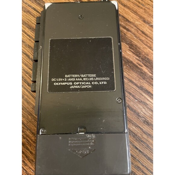 Vintage Olympus Pearlcorder L100 Micro Cassette Recorder Tested - Picture 6 of 8